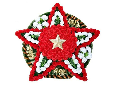 Венок Звезда большая элитная